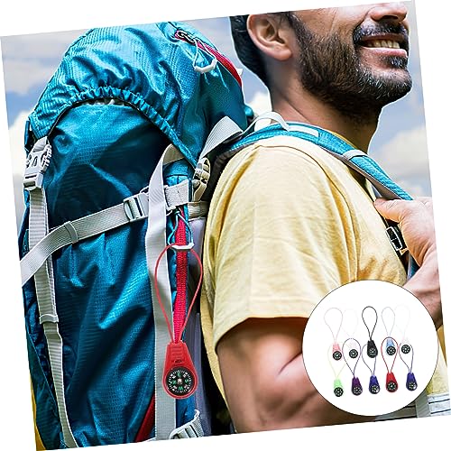 Brújula pequeña BESPORTBLE para senderismo y camping miniatura 5