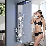 ❤LED-Duschkopf und LED-Digital-Temperaturanzeige, LED-Duschkopf durch Wasserfluss gearbeitet, keine Notwendigkeit Batterie.