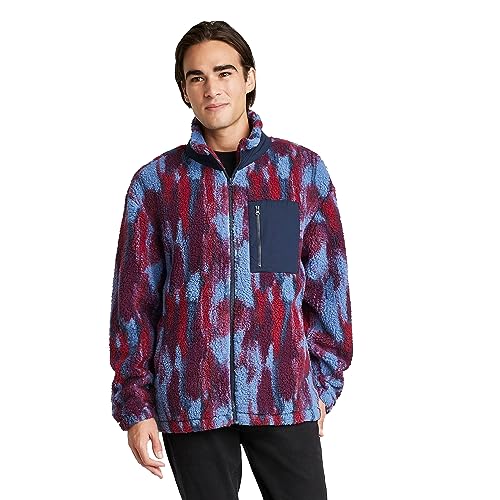 Original Use Men's Camo Print Regular Fit Zip-up Sweatshirt