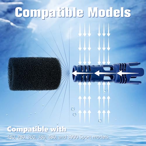 image for Funmit 10 Pack Tail Scrubber Replacement for Polaris 280 360 180 380 4