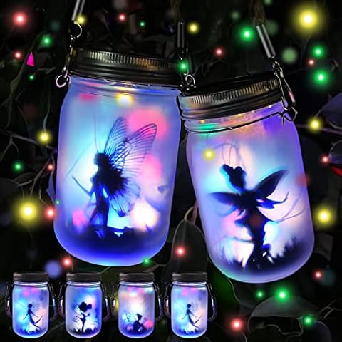 Farolillos Solares de Exteriores Herefun, 2 Piezas Cover