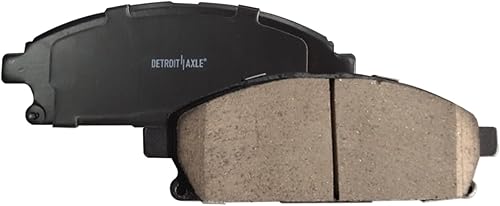 Miniatura 4 de Detroit Axle - Pastillas de freno delanteras para Nissan Pathfinder Quest Infiniti Q45 QX4 X-Trail MDX Pastillas de freno de cerámica premium con