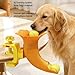 Dog Ball Thrower - Trumpet Shape Interactive Game ABS Dog Fetch Ball Thrower Home Living Room Kitchen Apartment Corner Play Area Alone Time