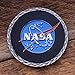 NASA Logo Challenge Coin - NASA Collectible Coin - Soft Enamel Mate Paint Official Logo of National Aeronautics & Space Administration Coins - Veteran Owned Company!