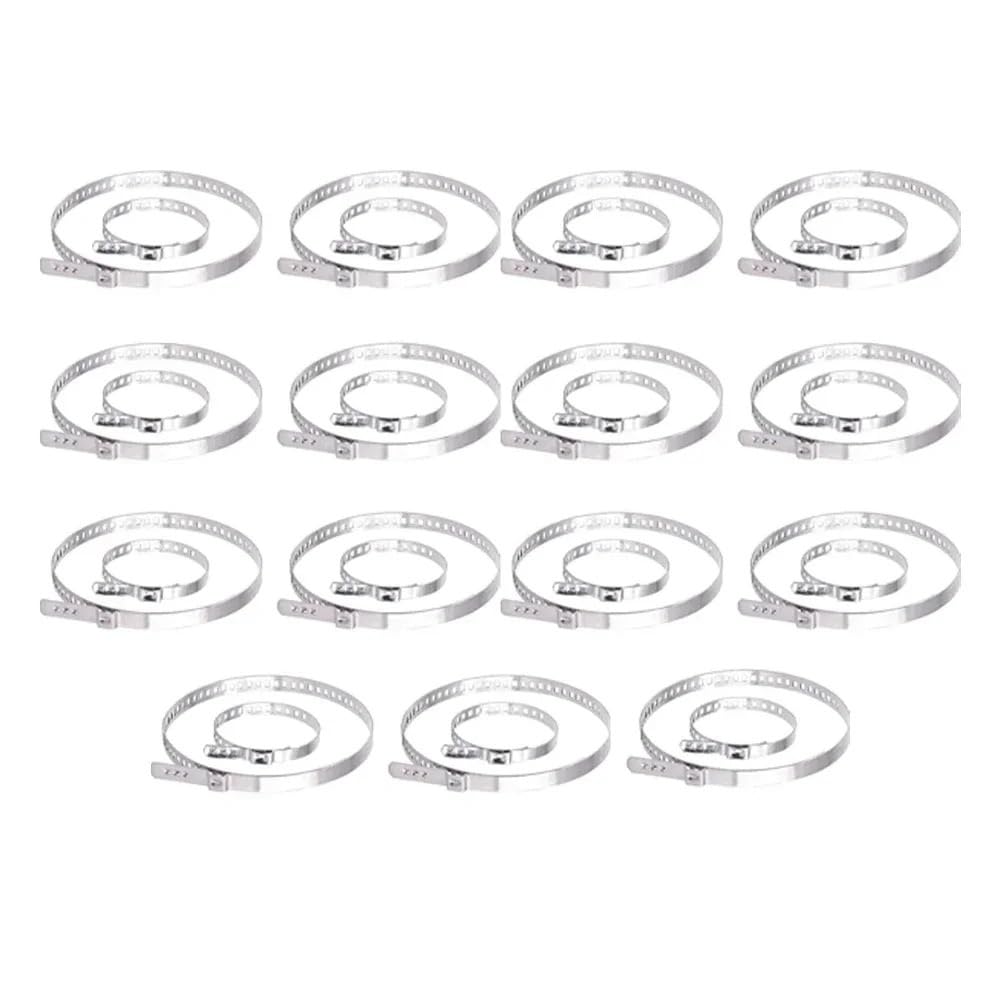 Split Constant Velocity Kit de 30 clips universels pour soufflets cardan, pinces à sertir en acier inoxydable pour la réparation et fixation des, réglables 20 mm 120