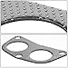 DNA Motoring GKTSET-AI90RS Aluminum Exhaust Manifold Header Gasket Set Replacement