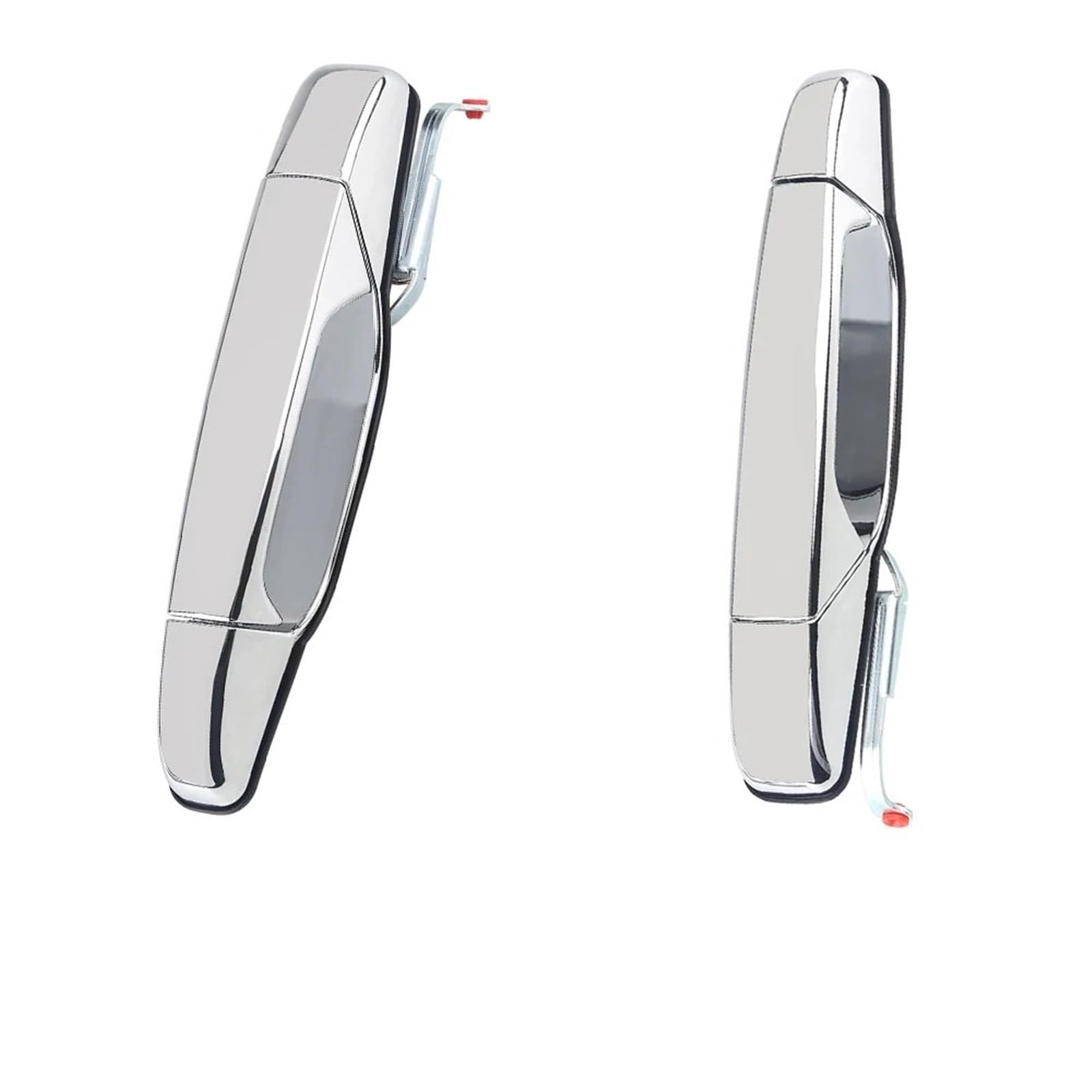 OUVECR for Cadillac for Escalade for ESV for EXT 2007-2013 Chrome Exterior Door Handle Outside 20828237 Car Outer Door Handle(Chrome Rear Side)