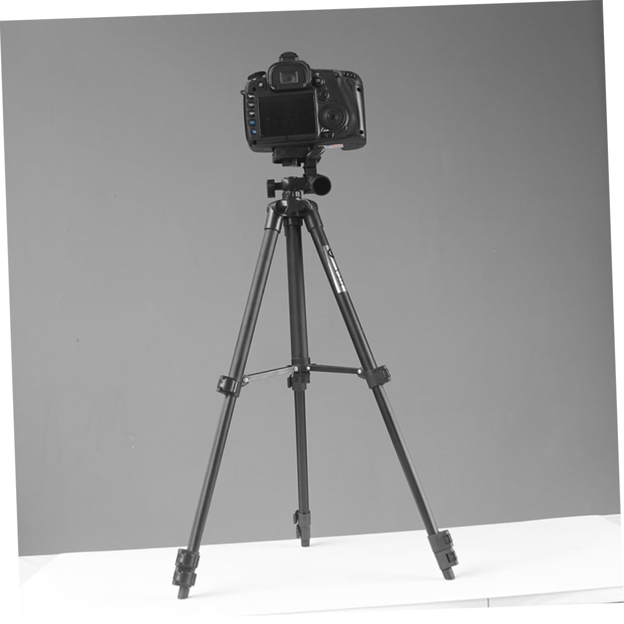 Trípode de Cámara Mini de Aleación de Aluminio Ajuste de 4 Secciones, Soporte Multifunción para Proyector y Transmisión en Directo, Adecuado para Exteriores y Viajes