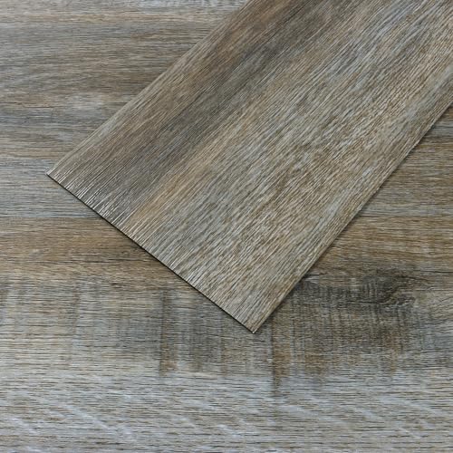 VEELIKE Grey Peel & Stick Floor Tile 32-Pack, 47 sq ft