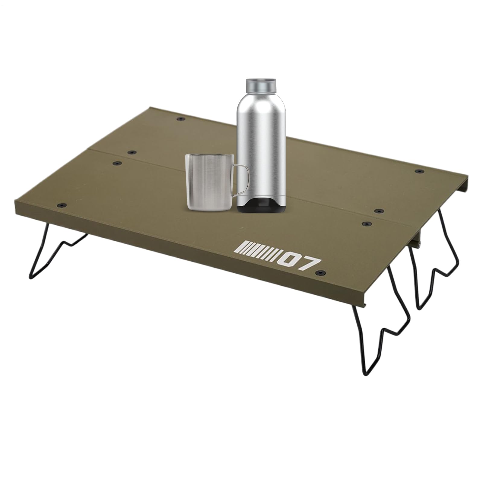 Table de camping pliante en aluminium légère pour pique-nique