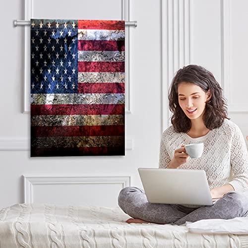 Drapeau américain de bienvenue double face pour sublimer vos allées - 6
