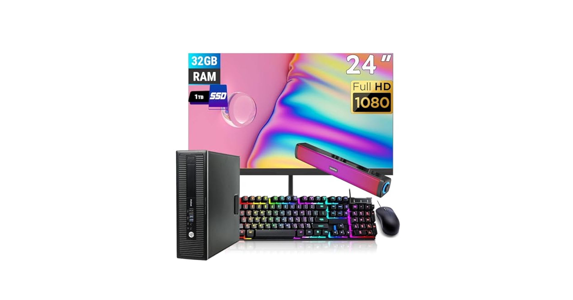 Hp ☆ ProBook 600 G2 SFF☆SSD256GB+HDD1TB Amazon.com: HP 600 G2 SFF Computer Desktop PC,Intel Core i5