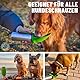 GIZZY® Trinkflasche Hunde für unterwegs - auslaufsicher & robust aus Edelstahl, in 2 Größen inkl. weichem Hundehandtuch | Trinkflasche Hund I Hundetrinkflasche für unterwegs für alle Hunde