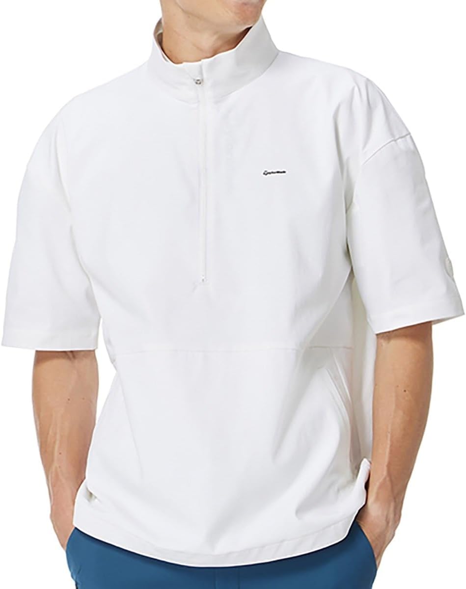 テーラーメイド Taylor Made アウター(ブルゾン、ウインド、ジャケット) ストレッチ マルチファンクショナル 半袖ハーフジ