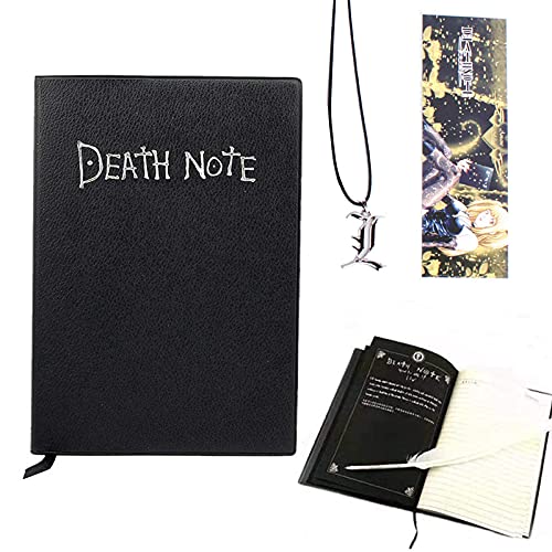Cuaderno de notas de la muerte con pluma, el mejor regalo para los amantes de cosplay, se puede...