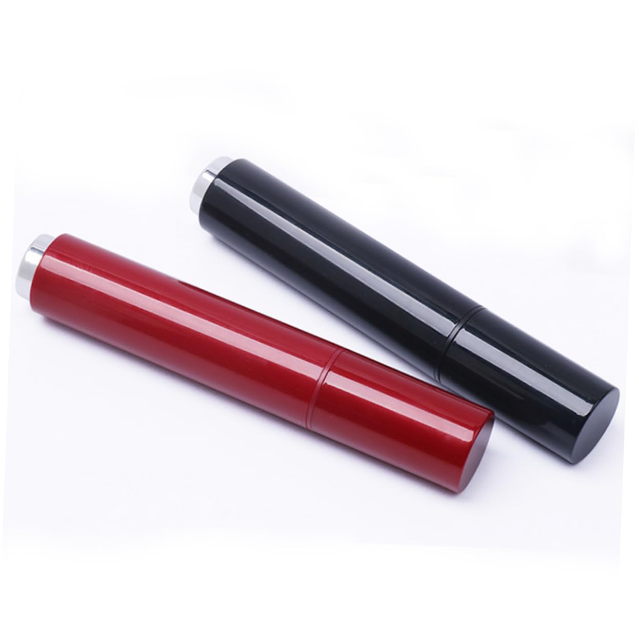 Mipcase 3pezzi Pennello Per Fondotinta Liquido Portatile Nero Con Manico Plastica Spazzola Multifunzionale Per Trucco Con Setole Morbide e Durevoli Per Applicazione Di Cosmetici