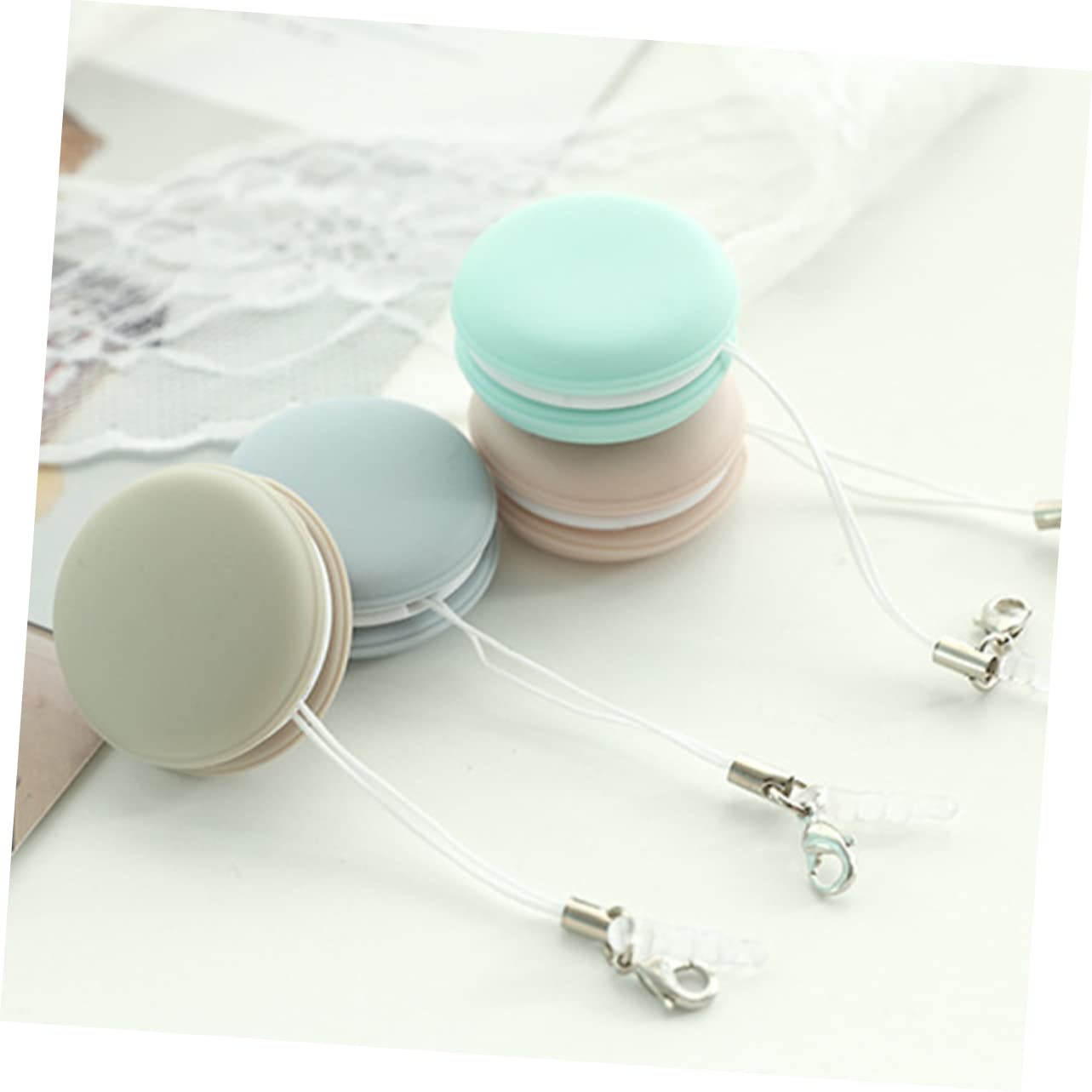 OSALADI 16pezzi Panni Pulizia Schermo Per Dispositivi Elettronici Da Macaron Leggeri e Facili Da Pulire Per Laptop Tablet e Smartphone Design Portatile e Asciugatura Rapida