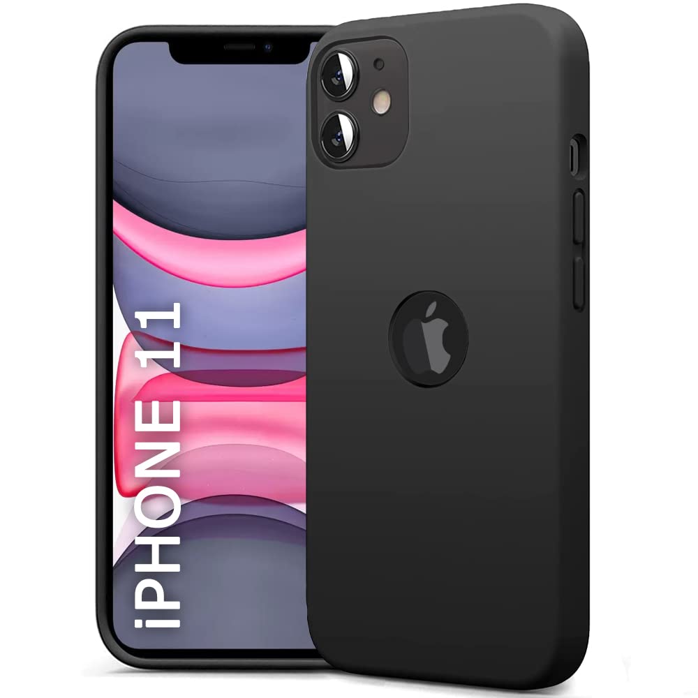 TheGiftKart Genuine Liquid Silicone Back Cover Case for iPhone 11 | Soft Micro-Fibre Lining Inside | Camera Protection Bump | Shockproof Back Cover Case for iPhone 11 (Black) (B0BSVC73F3) Amazon Price History, Amazon Price Tracker