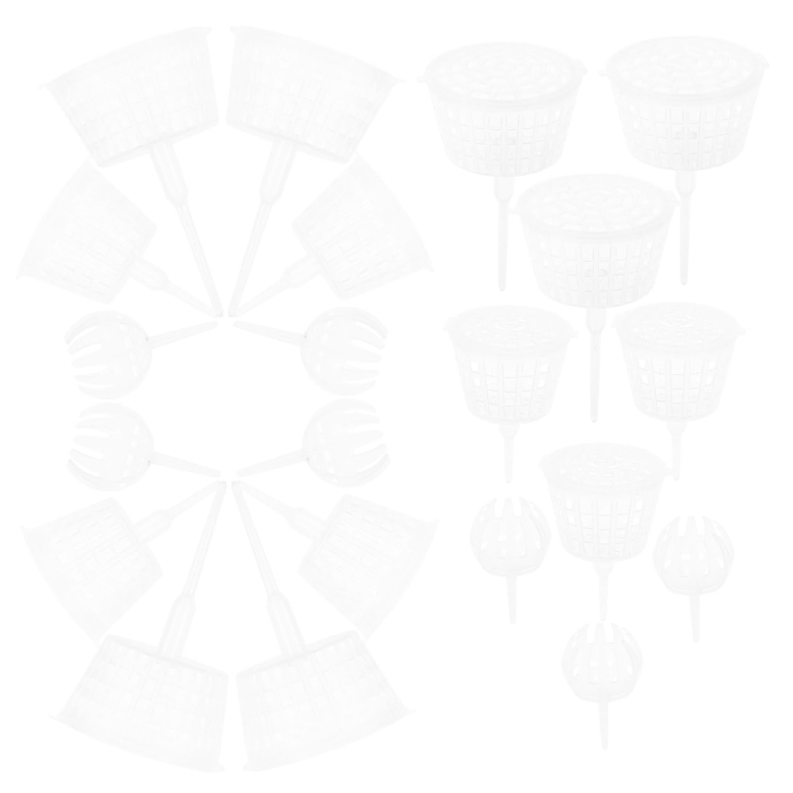 SOIMISS 15 Pièces Boîte à Engrais Plastique pour Bonsai Outils de Fertilisation Pratiques Réutilisables pour Plantes Fleurs