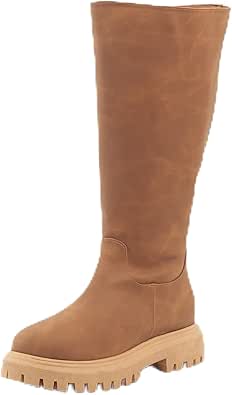 GABYLOU - Model MELISSA - Dames Hoge Laarzen Wijde Kuit 2XL - Uitneembare Dubbele Zool, 9,5 cm Hak 2 cm Platform - YKK Ritssluiting - Elegante en Trendy Stijl voor Stad