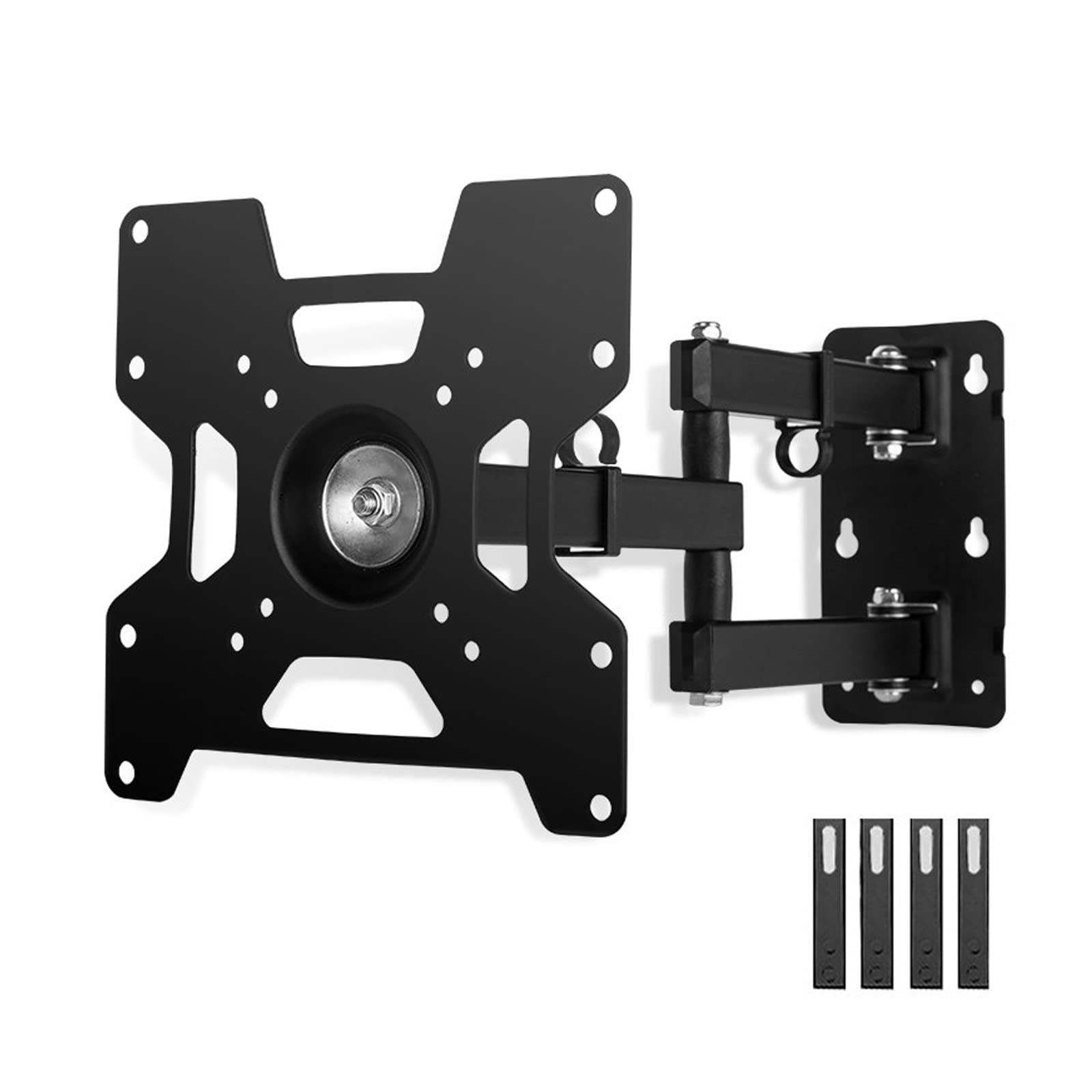 asdchZen Tv Stand Full Motion Articulating Tv Monitor Wall Mount For 22-55 Inch Tv Wall Mount Tv Bracket With Cable Tie Design Max 400X400Mm,