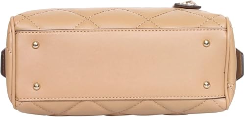Miniatura 4 de GUESS Cessily Box - Bolso de mano, color beige, talla única, Beige