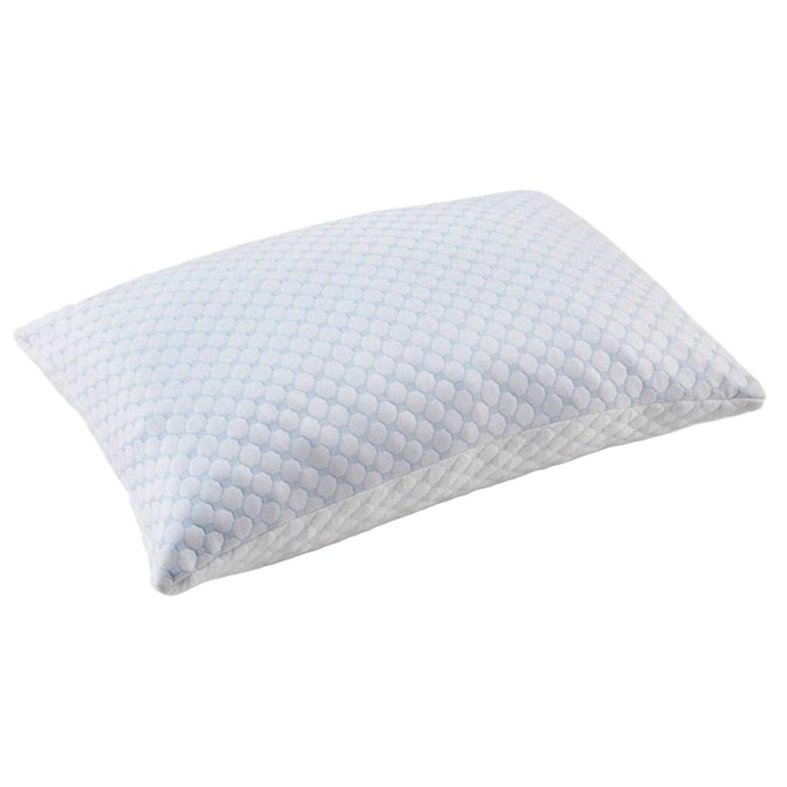 IRFHDCX Cooling Pillow 1pc Summer,Ice Silky And Fiber Side Face,Shredded Memory Foam Home Hotel Sleeping Pillows 51 * 76/51 * 92.0cm for summer sleep