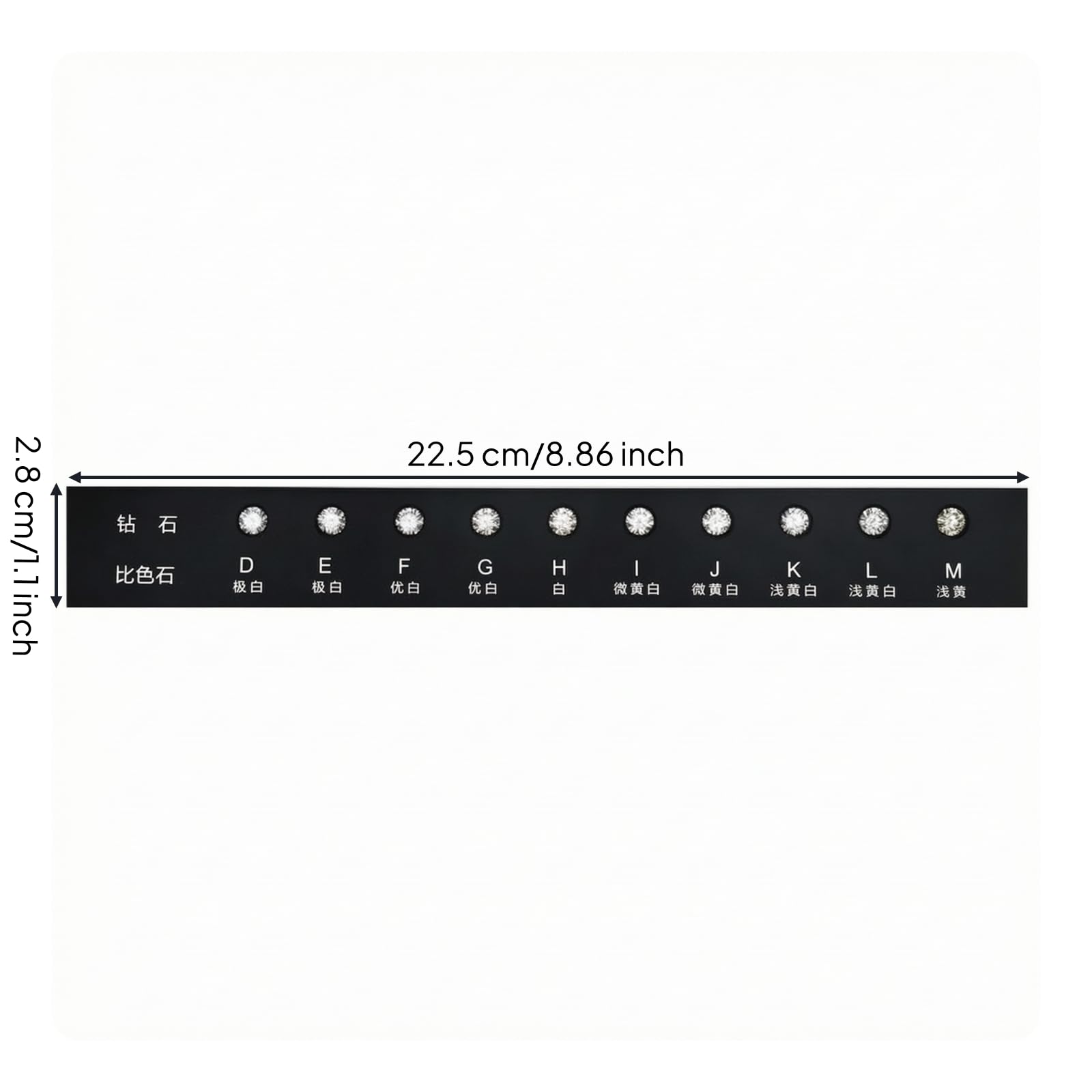 Espositore con Pietre di Zircone