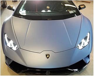 Avery SW900 Matte Powder Blue Metallic | 614-M | Vinyl CAR WRAP Film (Sample 2.5in x 4in) - coolthings.us