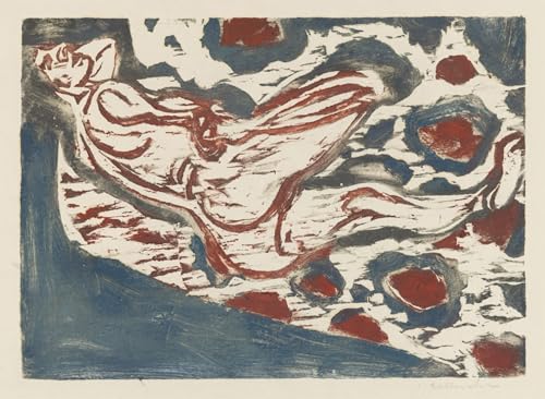 Tableau Ernst Ludwig Kirchner Inclinable Impression d'Art sur Toile Déco Murale 60x90cm