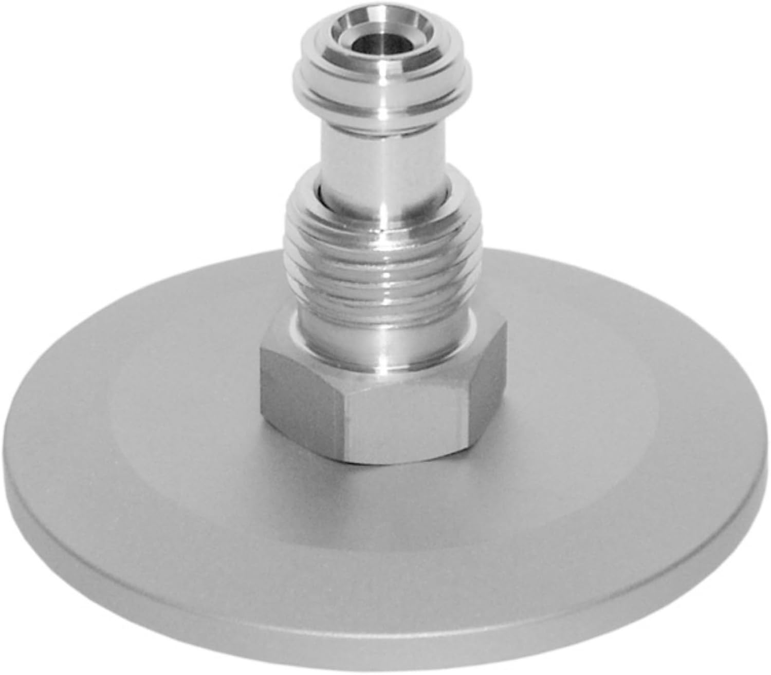 KF 50 to 1/4" VCR Male Stainless Steel Adapter - Vacuum Flange Connector for KF and VCR Systems(KF-50 3/8inch VCR)