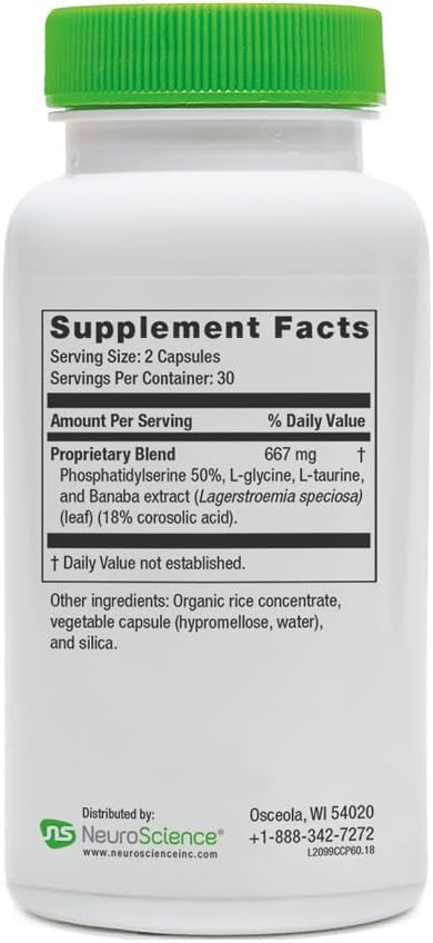 NeuroScience Neuro Adrenal Support Supplements for Women & Men - Daily Cortisol Supplement and Calming Aid - Promotes Calm Sleep, Immune Support & Healthy Cortisol Levels (60 Capsules) - Image 5
