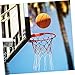 Totority 2pcs Basketball Training Nets Replacement Nets for Hoop Thick Material Easy Installation