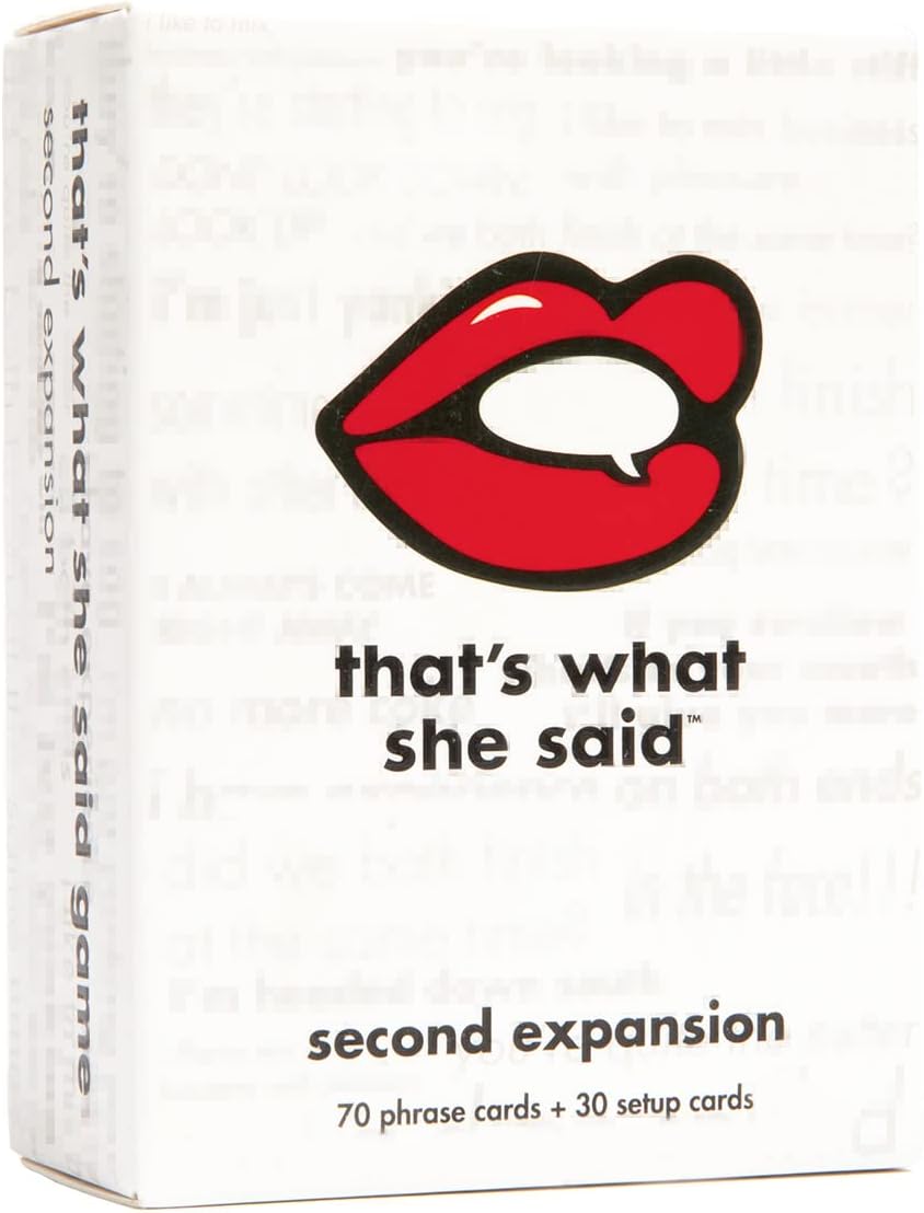 That's What She Said Game - Third Expansion