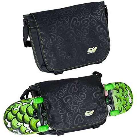 Enuff Messenger Bag for Skateboards and Laptops Cover