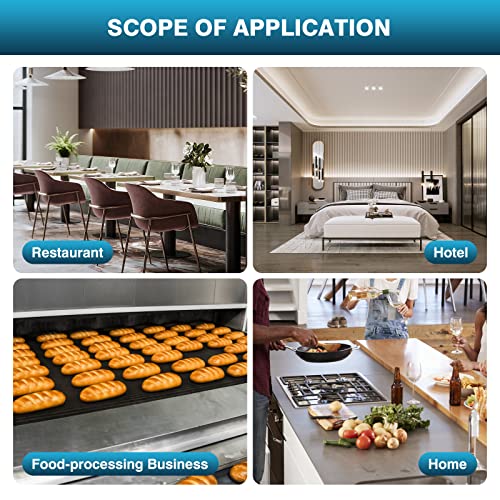 Ironwalls 25Lb Grease Traps For Restaurant Under Sink, Commercial Grease Interceptor With Side Inlet, Plastic Grease Trap 13 Gallon Per Minute For Home Kitchen, Factory, Coffee Shop #TOP6