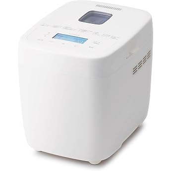 Shiroka Home Bakery Basic [Home Bakery/1 Kin Type/21 Menus/Bake Bread in 47 Minutes/Ultra Fast Baking Course/Mochi Pounder/Sw