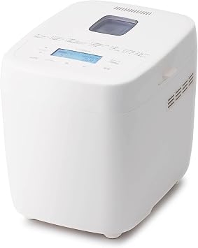 Shiroka Home Bakery Basic Home Bakery/1 Kin Type/21 Menus/Bake Bread in 47 Minutes/Ultra Fast Baking Course/Mochi Pounder/Sweet Potato/Amazake/Compact/Includes Recipes SB-1D251