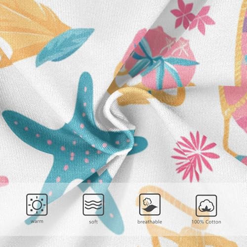 KLL Nautical Themed Simple Anchors Baby Boys Cotton Nighttime Underwear Breathable Children Panties3