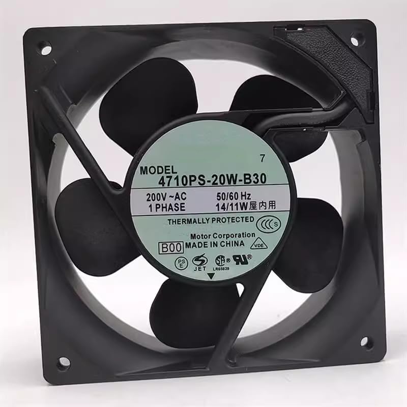 4710PS-20W-B30 12025 2-pin AC200V 14/11W 120x120x25mm 12cm Inverter Cooling Fan