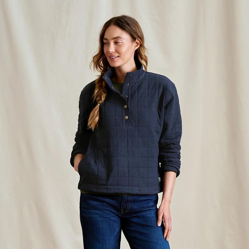 Orvis Women's Outdoor Quilted Snap Sweatshirt