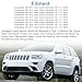 JDMON 3Pcs Engine Motor & Transmission Mount Kit Replacement for 2011-2019 Jeep Grand Cherokee RWD 3.6L 5.7L Compatible with A5611, A5488, EM-4168, EM-4172, 5038548AB, 5038548AC, 68032661AC