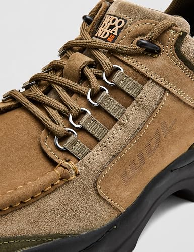 Image of Woodland Men's Leather Sneaker