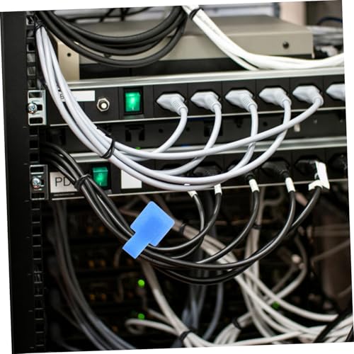 DOITOOL 50 piezas Clips Adhesivos para Cables, Organizadores y Correas Reutilizables para Escritorio miniatura 5