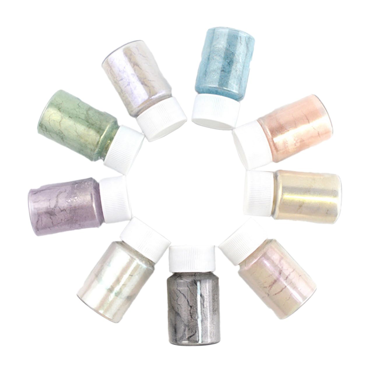 Colorant changeant de couleur poudre mica irisée pour ongles résine et gloss