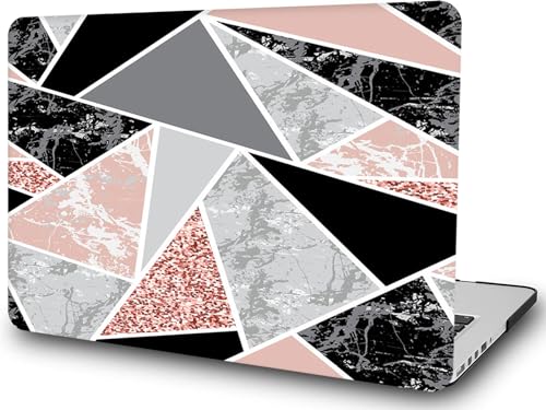 Carcasa MacBook Pro 13 A1502 policarbonato rígido antiarañazos diseño mármol