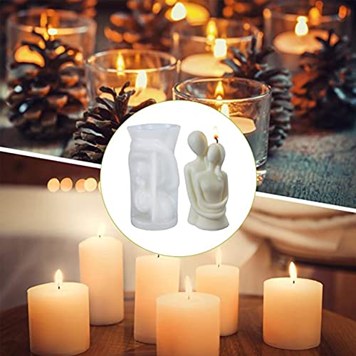 Pair of Hugging 3D Candle Mould, Silicone Body, 3D Candle Mould, Silicone Candle Moulds, Body Candles Silicone Moulds - Image 4