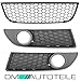 DM Autoteile SET Polo 9N3 Wabengitter Grill +Kühlergrill 4ltg.für GTI Umbau FACELIFT 05-09