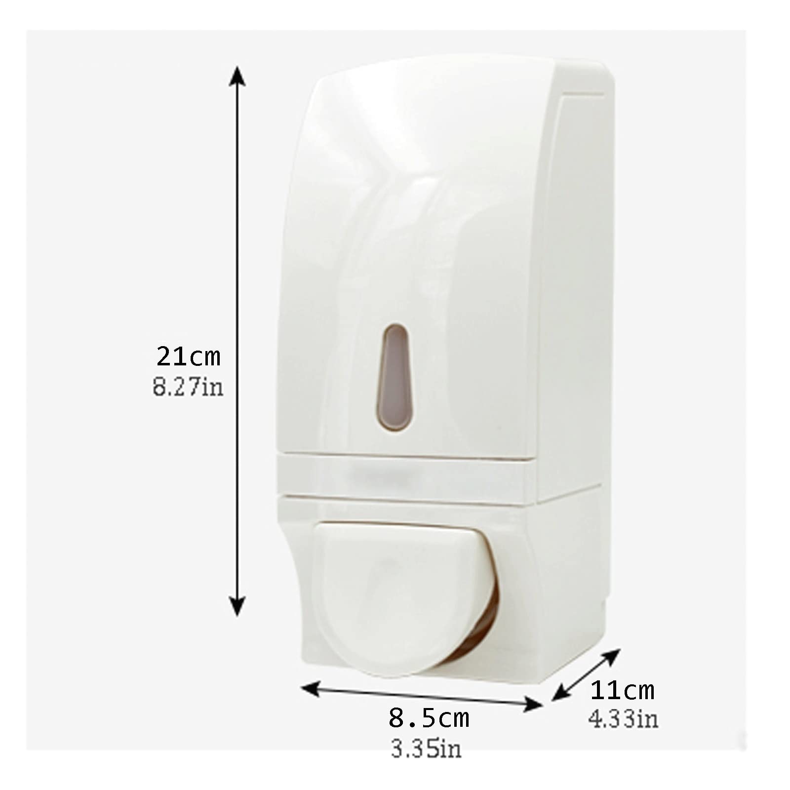 Dispenser Di Sapone Da Cucina Dispenser for sapone in schiuma a pressione manuale, distributore di sapone da cucina, distributore di sapone da bagno, adatto for vari liquidi e può essere riutilizzato