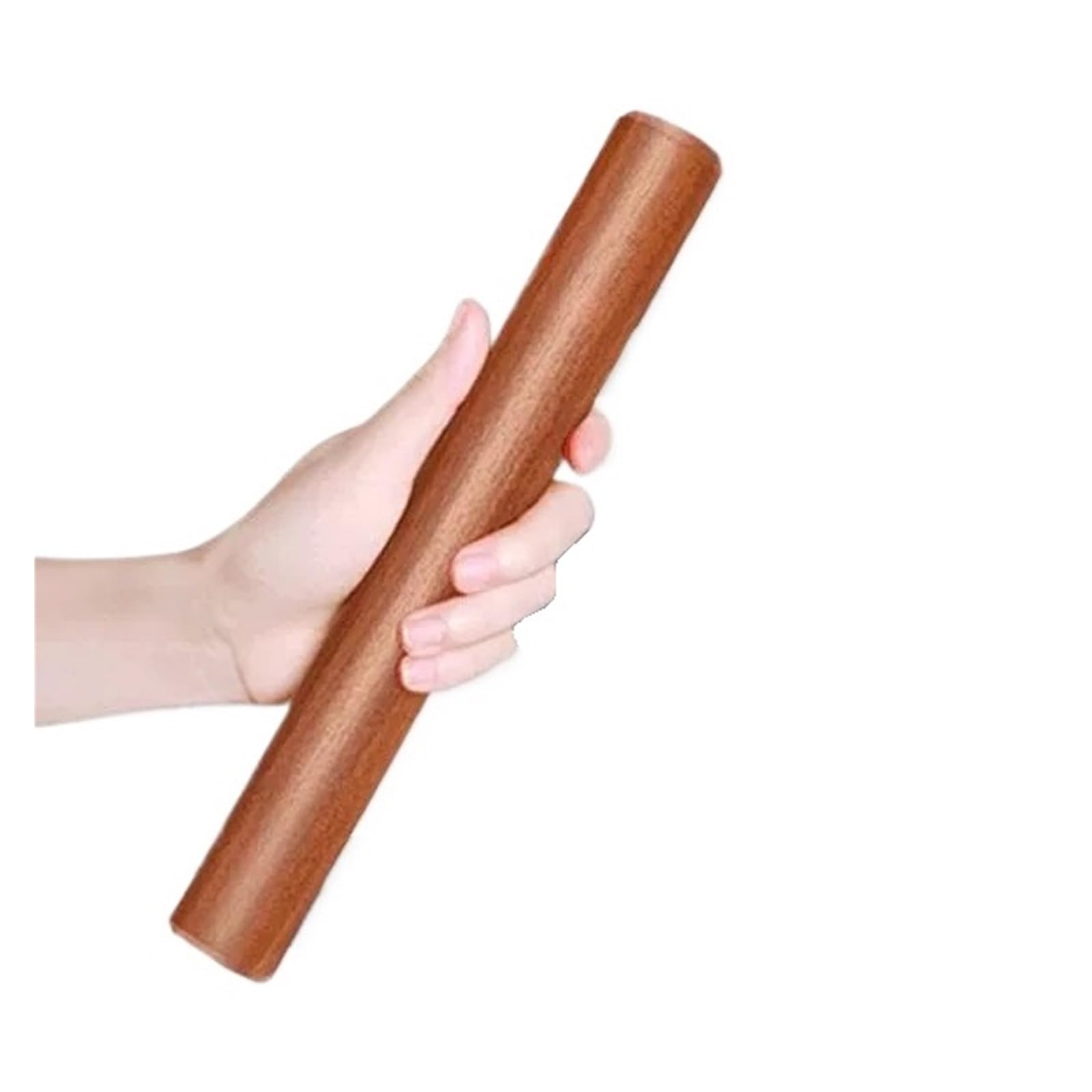 Mattarello in legno massello, rullo for pasta esteso, strumenti da forno for pelle e crosta di gnocchi(QT0674 25x3.2cm,2pcs)